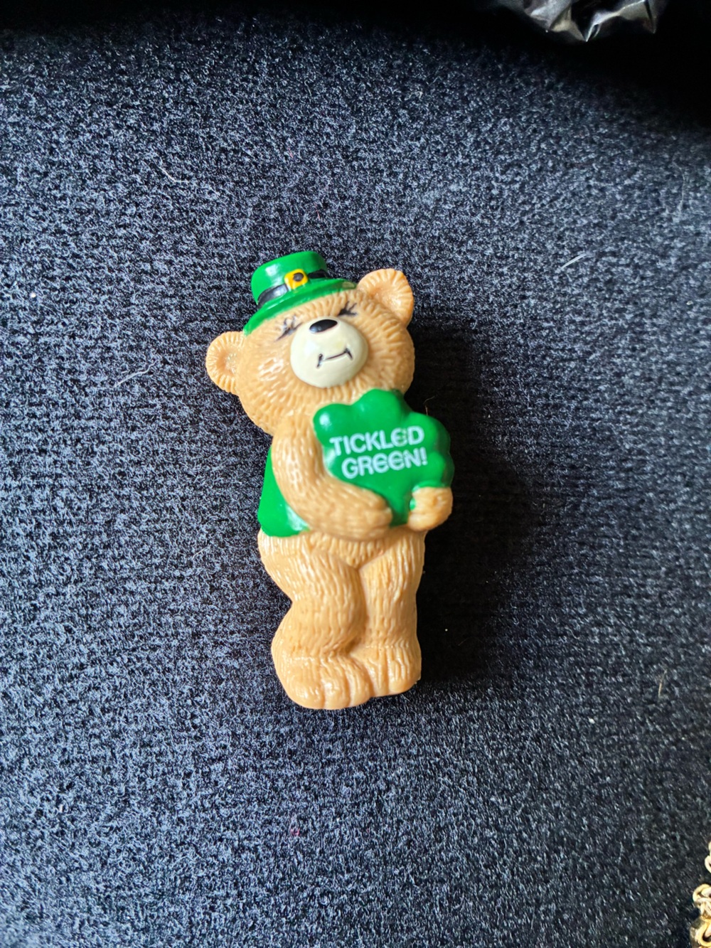 St. Patrick's Bear brooch - Green 'Tickled Green' Accessory